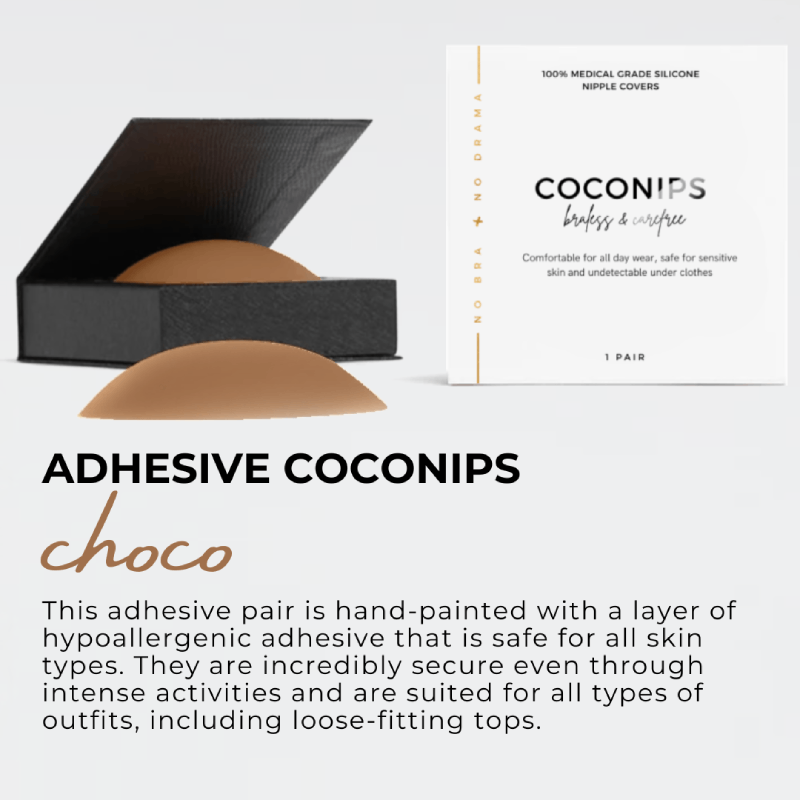 coconips adhesive choco color full set description